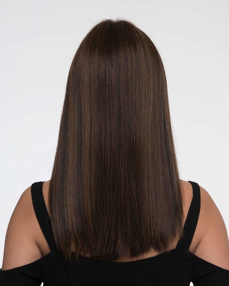 Veronica Wig by Envy | Human Hair/Heat Friendly Synthetic Blend Hair | Average Cap