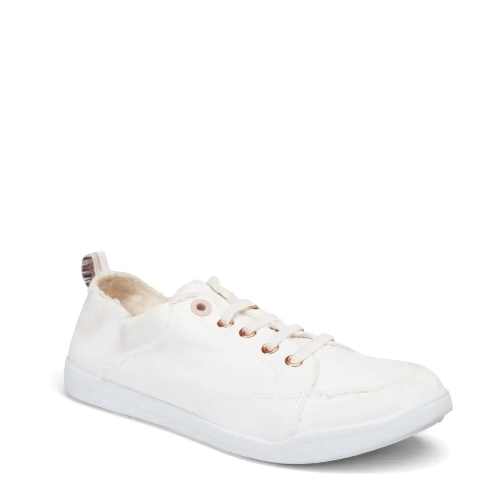 Vionic Women's Pismo Canvas Sneaker in Cream
