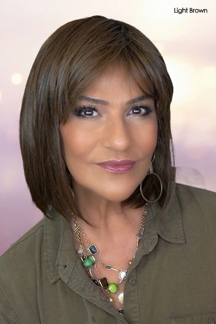 Whisper Wig by Toni Brattin | Heat Friendly Synthetic Hair | Average Cap