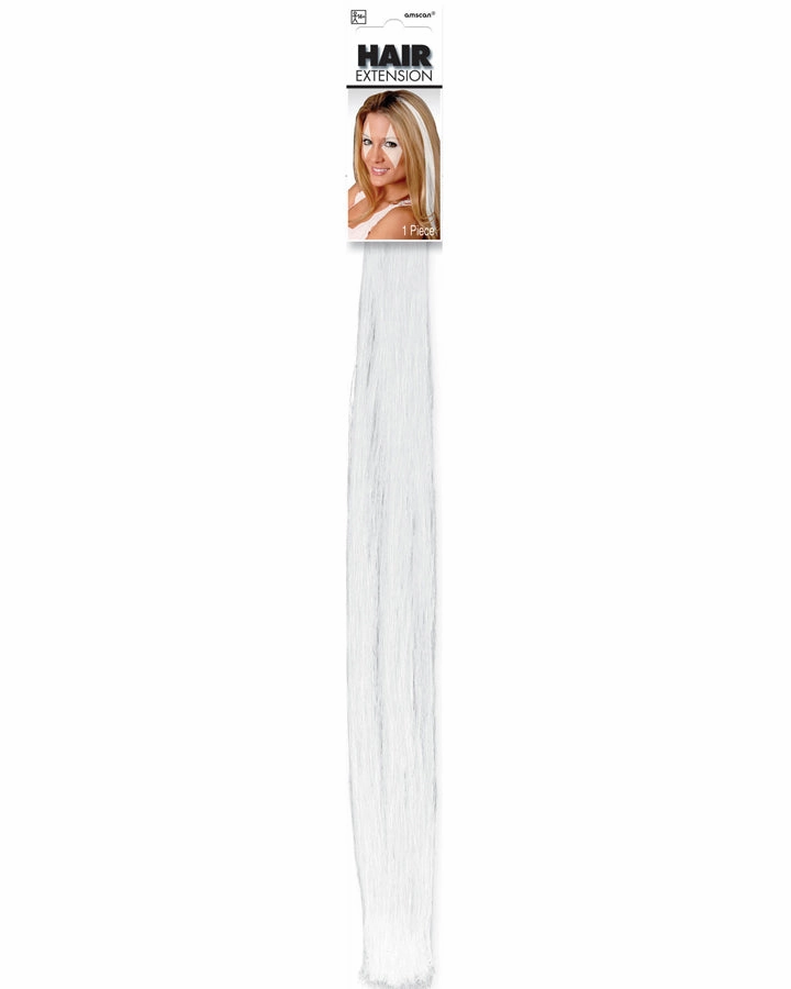 White Hair Extension