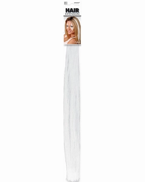 White Hair Extension