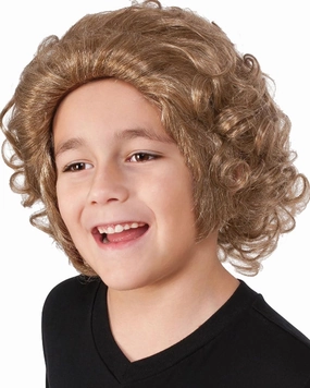 Willy Wonka and the Chocolate Factory Willy Wonka Short Curly Kids Wig