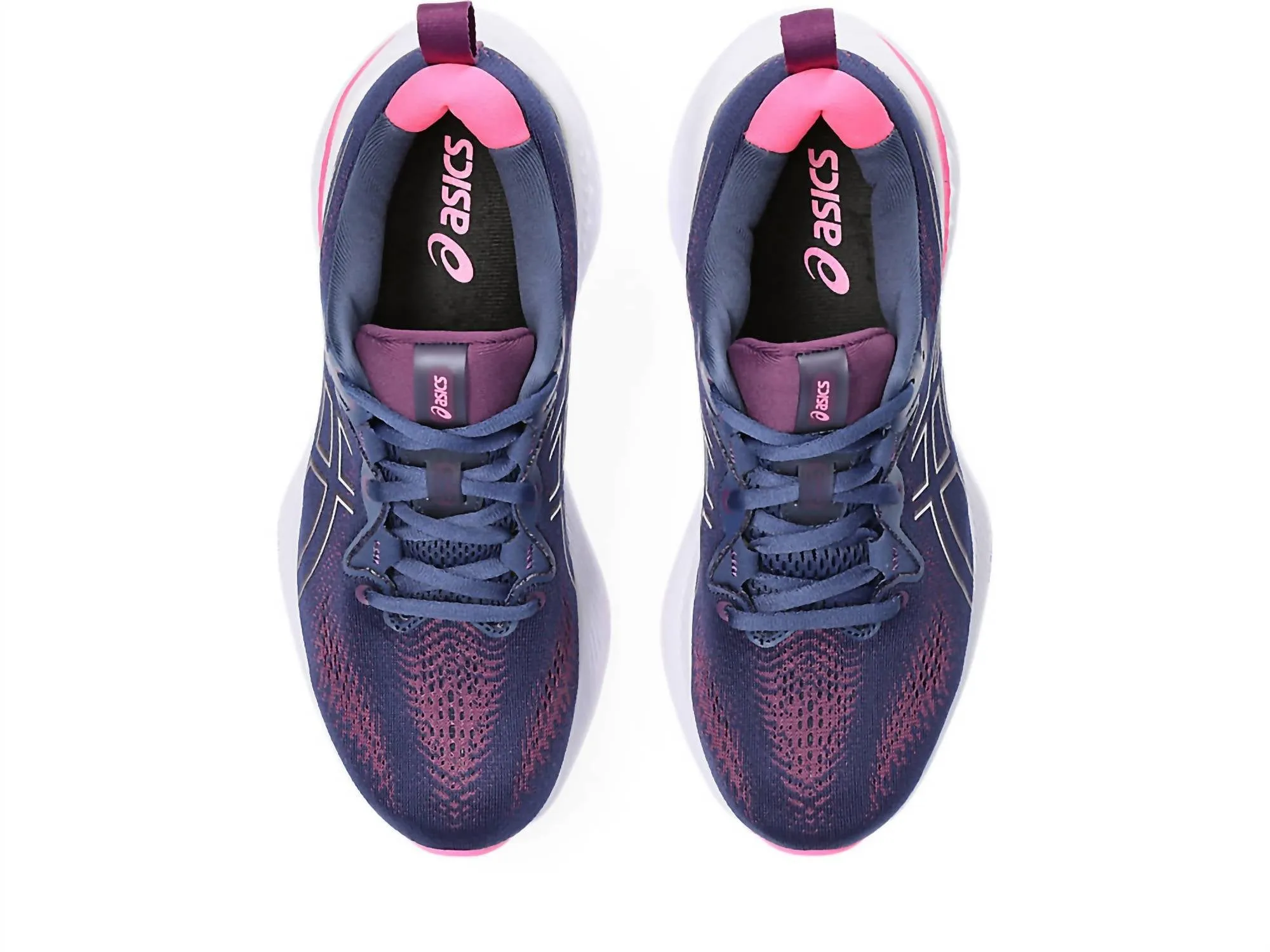 Women Gel-Cumulus 25 Running Shoes In Deep Ocean/lilac Hint