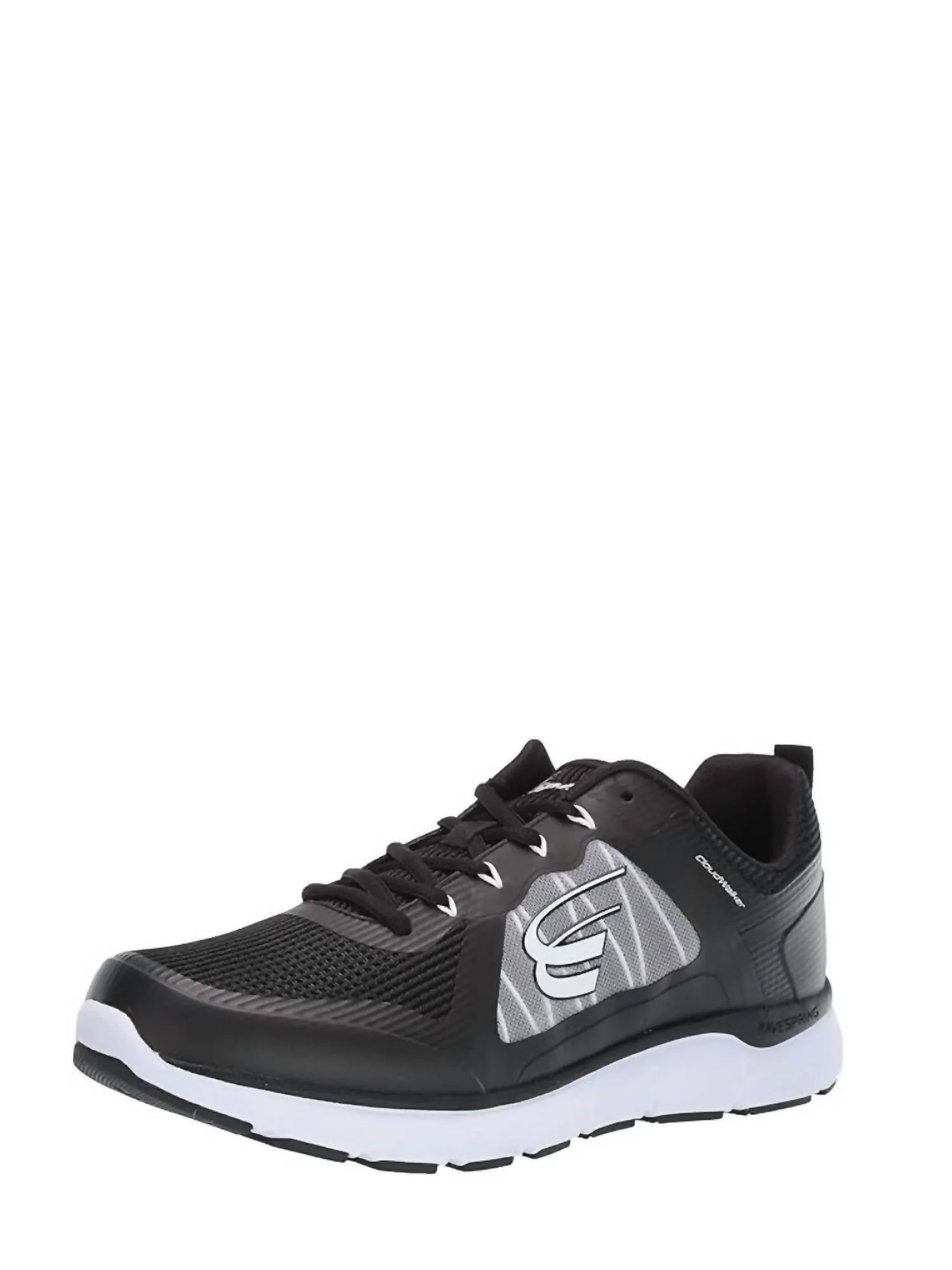 Women's Cloudwalker Sneaker - Medium Width In Black/white