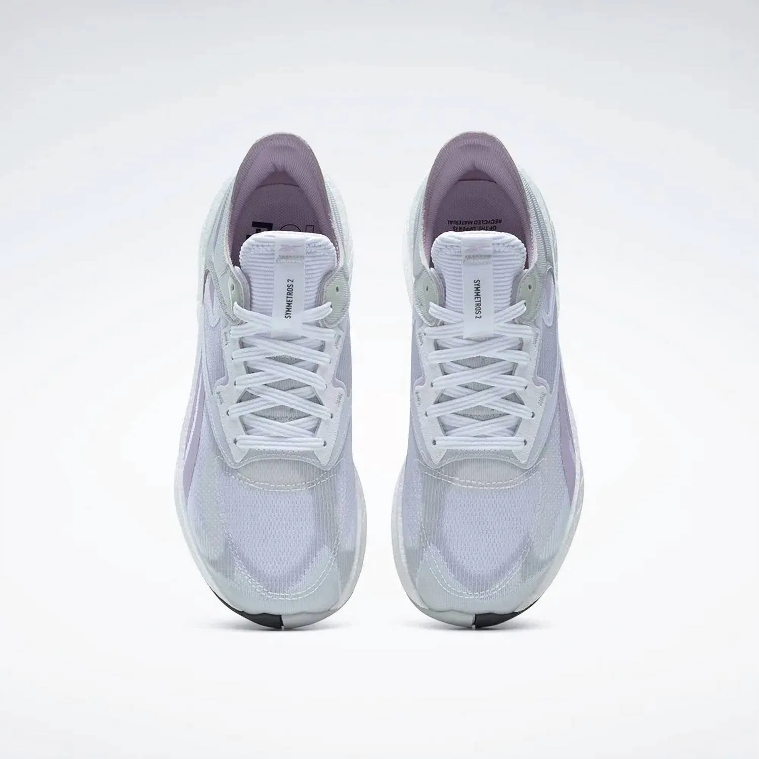 Women's Floatride Energy Symmetros 2 Running Shoes In Footwear White/pure Grey 2/purple Oasis