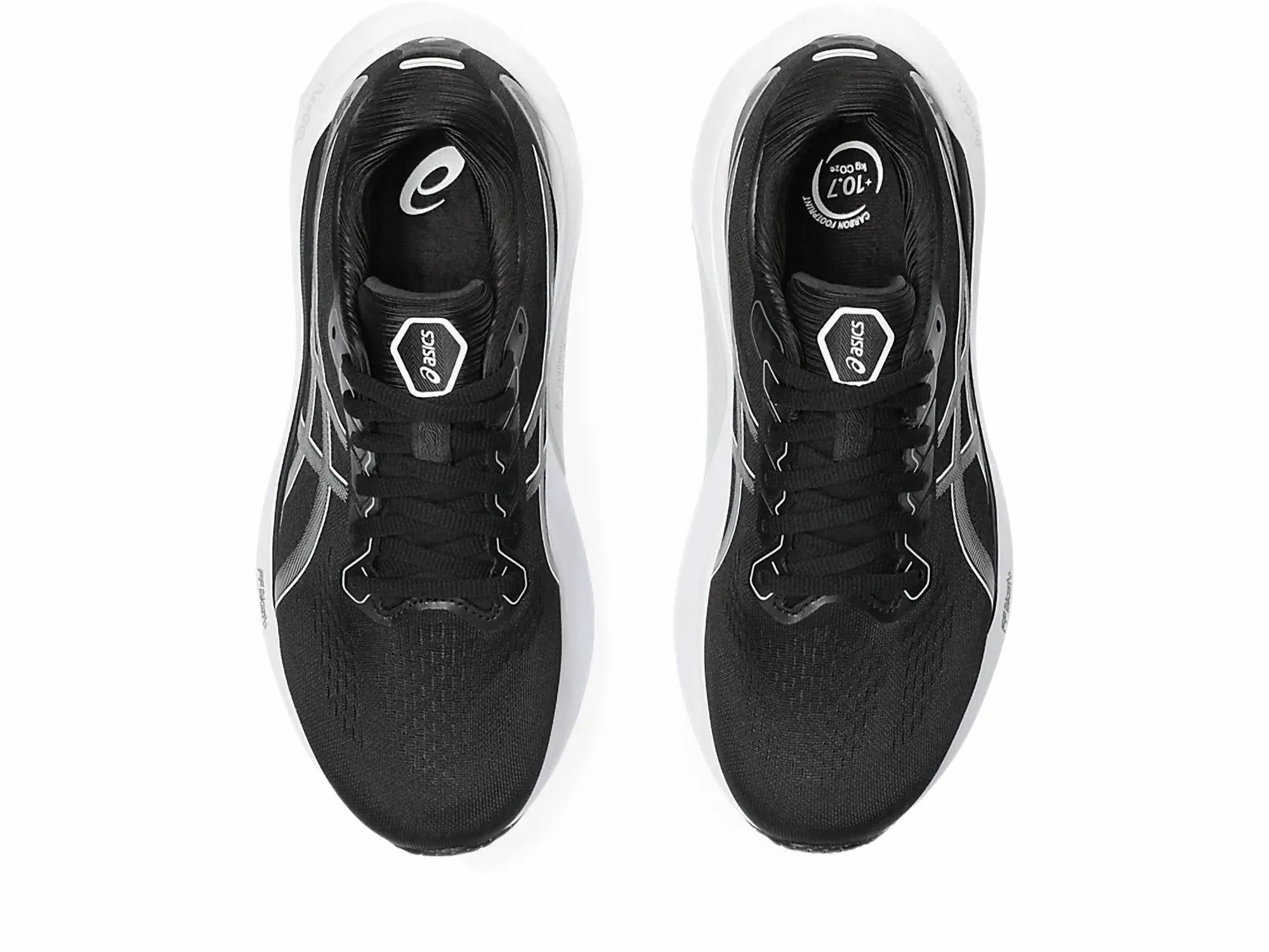 Women's Gel-Kayano 30 Running Shoes In Black/sheetrock