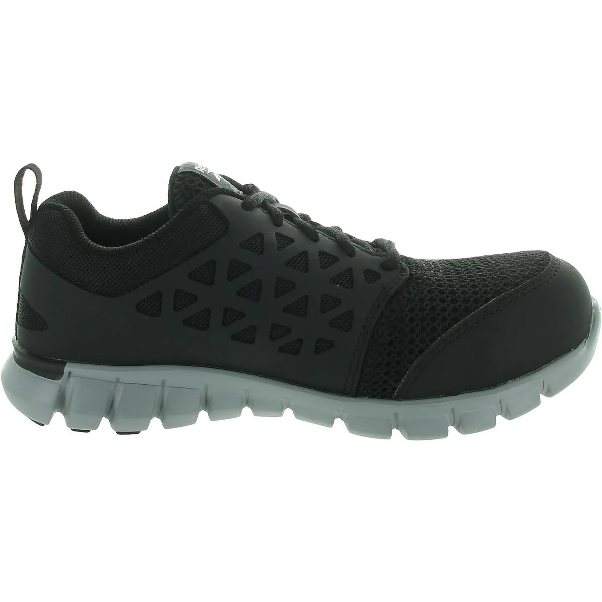 Womens Lace-Up Man Made Work & Safety Shoes