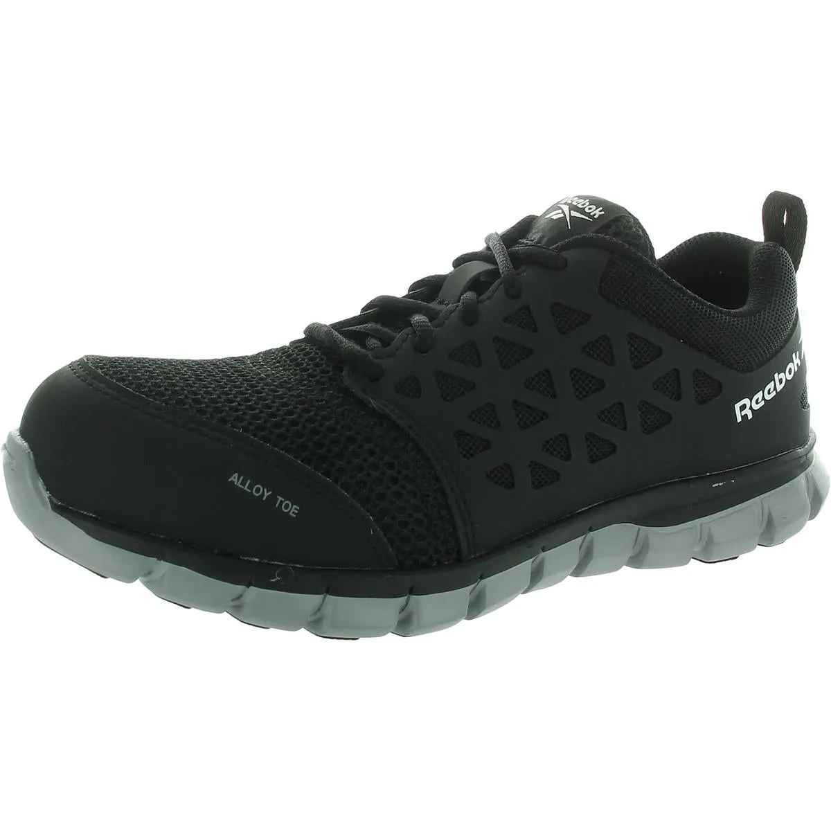 Womens Lace-Up Man Made Work & Safety Shoes
