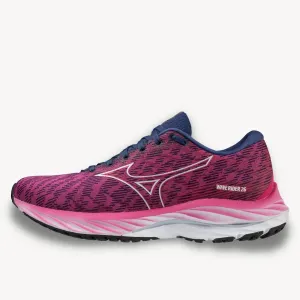 Women's Wave Rider 26 Running Shoes In Festival Fuchsia
