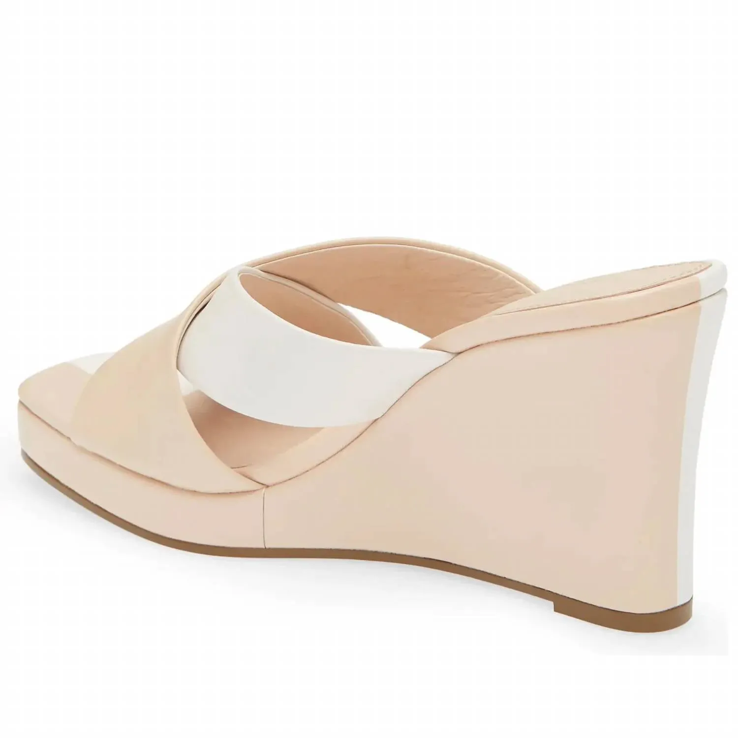 Women's Wesley Wedge In Nude White