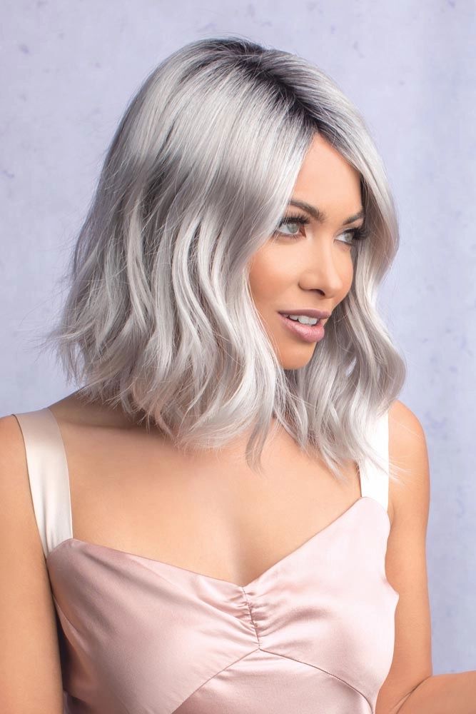 Zara <br>Synthetic Lace Front with Lace Part Wig