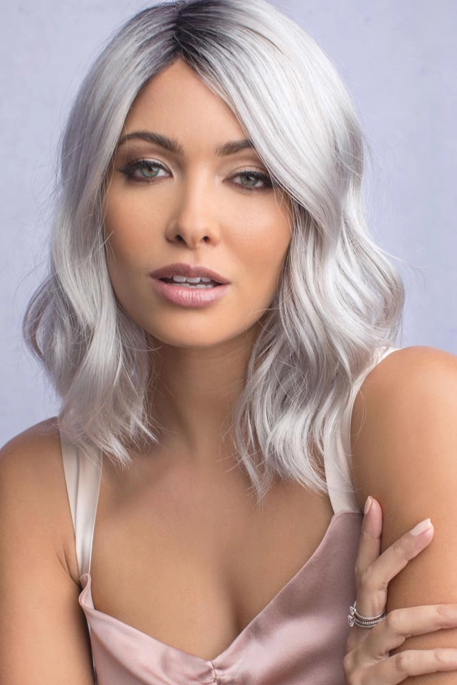 Zara <br>Synthetic Lace Front with Lace Part Wig